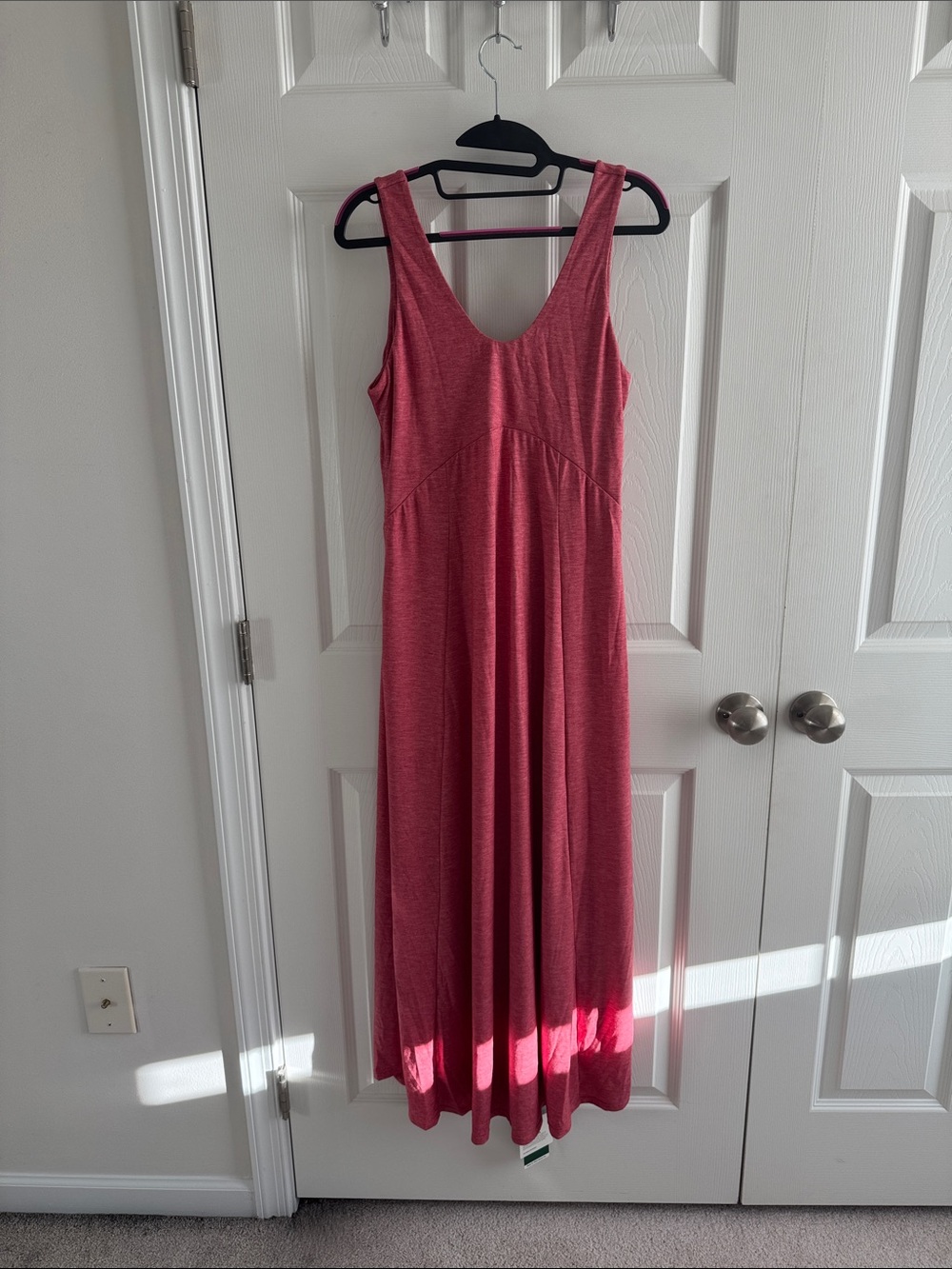 Halara Women's Sleeveless Pink Maxi Dress/Swin Cover Up